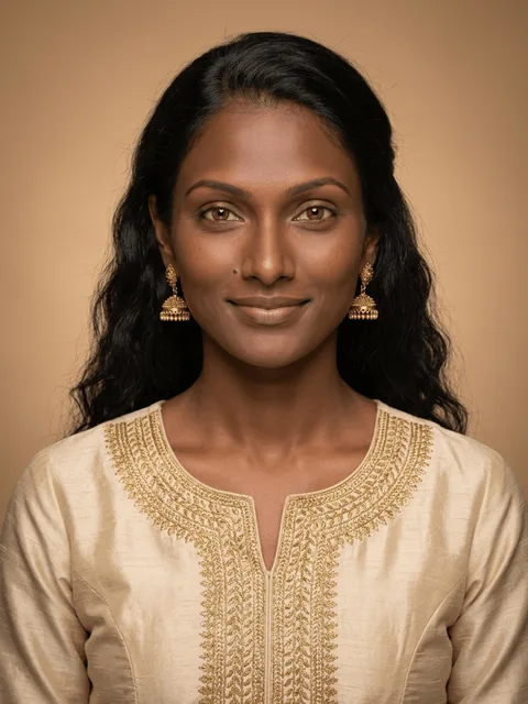 Lasya, AI fashion model