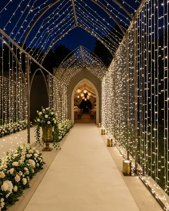 Wedding Glow backdrop